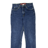 GUESS JEANS Womens Jeans Blue Regular Straight W28 L32