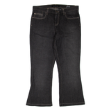 CALVIN KLEIN JEANS Womens Jeans Black Regular Bootcut W34 L27
