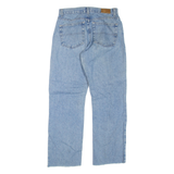 TOMMY HILFIGER Womens Jeans Blue Regular Straight W28 L27