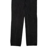 LEVI'S 512 Womens Jeans Black Regular Straight W24 L30