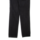 LEVI'S 512 Womens Jeans Black Regular Straight W24 L30