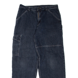 WRANGLER Cargo Womens Jeans Black Regular Straight W30 L30