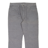DICKIES Workwear Mens Jeans Grey Regular Straight W38 L30