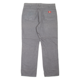 DICKIES Workwear Mens Jeans Grey Regular Straight W38 L30