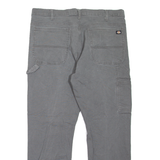 DICKIES Carpenter Workwear Mens Jeans Grey Regular Straight W38 L30