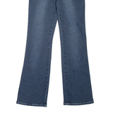 LANG LANG SILANG Womens Jeans Blue Regular Bootcut Stone Wash W24 L29