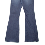 YMI Womens Jeans Blue Regular Flared Stone Wash W28 L34