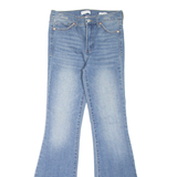 SOFIA Melisa Womens Jeans Blue Regular Flared Stone Wash W26 L33