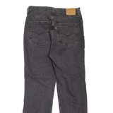 LEVI'S 70's High Waist BIG E Womens Jeans Grey Slim Straight W29 L29