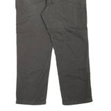 CARHARTT Lined Workwear Mens Jeans Grey Relaxed Tapered W40 L30