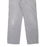 CARHARTT Workwear Mens Jeans Grey Relaxed Tapered W33 L30