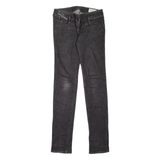 DIESEL Matic Womens Jeans Black Slim Skinny W26 L34