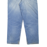 CARHARTT Blanket Lined Workwear Mens Jeans Blue Tapered Stone Wash W35 L30