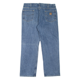 CARHARTT Workwear Mens Jeans Blue Regular Straight W38 L30