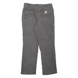 CARHARTT Workwear Mens Jeans Grey Relaxed Tapered W31 L29