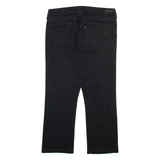LEVI'S Womens Jeans Black Regular Straight W31 L25