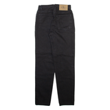 CALVIN KLEIN Womens Jeans Black Slim Skinny W24 L28