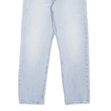 LEVI'S 501 BIG E Jeans Womens Blue Regular Straight Stone Wash W24 L25