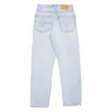 LEVI'S 501 BIG E Jeans Womens Blue Regular Straight Stone Wash W24 L25