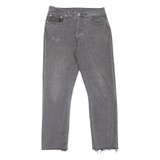 LEVI'S 501 Jeans Womens Grey Regular Straight W31 L30