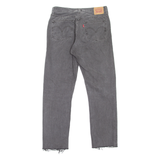 LEVI'S 501 Jeans Womens Grey Regular Straight W31 L30