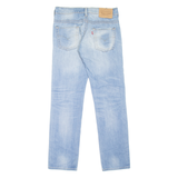LEVI'S 511 Jeans Mens Blue Slim Straight Stone Wash W30 L32