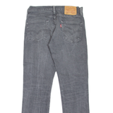 LEVI'S 511 Jeans Mens Grey Slim Straight W30 L29