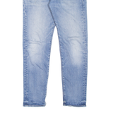 LEVI'S 512 BIG E Jeans Mens Blue Slim Tapered Stone Wash W30 L27