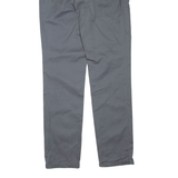 DICKIES Womens Trousers Grey Slim Tapered W32 L34