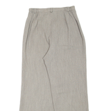 Womens Trousers Black Loose Wide-Leg W26 L27
