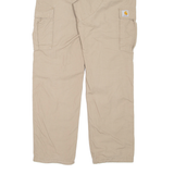 CARHARTT WIP Cargo Mens Trousers Beige Regular Straight W24 L32