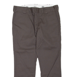 DICKIES Chino Womens Trousers Brown Slim Tapered W32 L26