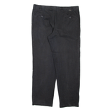 BURBERRY Mens Trousers Black Regular Straight W38 L32