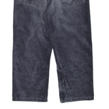 LEE COOPER Womens Corduroy Trousers Grey Regular Straight W32 L23