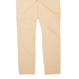COLUMBIA Outdoor Womens Trousers Beige Regular Straight W28 L32