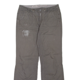 ESPRIT Womens Trousers Grey Regular Straight W32 L31