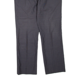 Womens Trousers Black Regular Tapered W32 L30