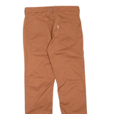 LEVI'S Mens Trousers Brown Regular Tapered 90s W30 L30