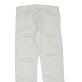 LEVI'S Mens Trousers Grey Regular Straight W36 L32