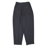 Womens Trousers Black Regular Tapered W30 L30