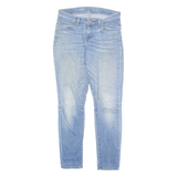 LEVI'S Womens Jeans Blue Regular Straight W26 L28