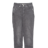 LEVI'S Mens Jeans Black Slim Skinny W25 L27