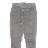 LEVI'S Womens Jeans Grey Slim Straight W28 L28