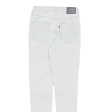 LEVI'S Womens Jeans Grey Regular Skinny W26 L28