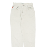 HIGHLANDS Womens Jeans Grey Regular Straight W24 L27