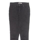 LEVI'S Womens Jeans Black Regular Skinny W29 L28