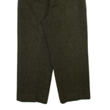 EMMA Womens Trousers Green Relaxed Tapered W26 L24