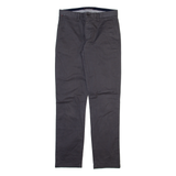 TOMMY HILFIGER Mens Trousers Grey Slim Straight W30 L32