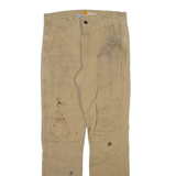 CARHARTT Mens Trousers Beige Regular Straight W32 L32