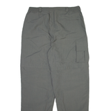 VAUGE Detachable Legs Mens Trousers Grey Relaxed Straight W34 L31